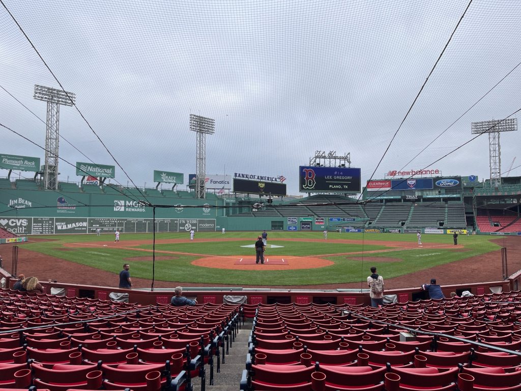 Fenway Park – Traveling with Justin